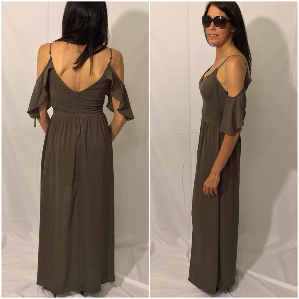 Olive Maxi Romper - Picture 4 of 4